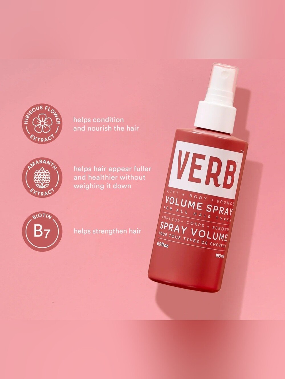 New Verb Volume Spray, 6.5 Fl Oz - Picture 2 of 6